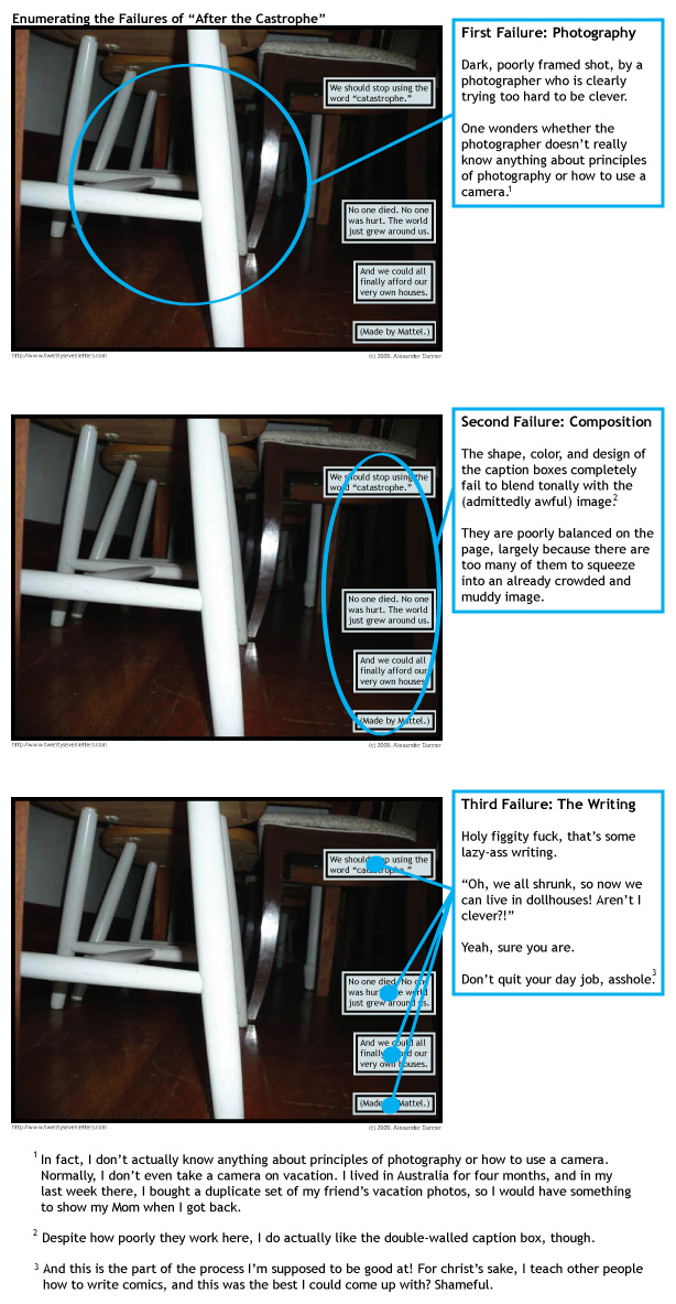 Catastrophes Enumerated